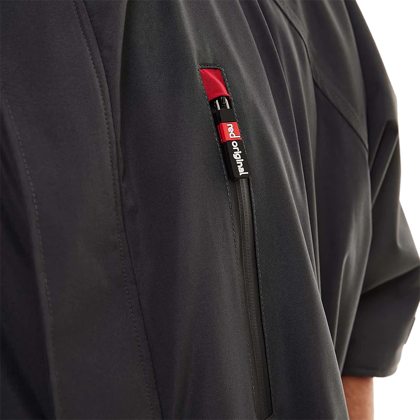 Red Men&#39;s Short Sleeve Pro Change Robe