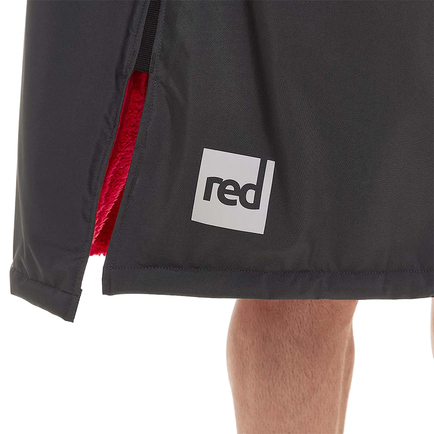 Red Men&#39;s Short Sleeve Pro Change Robe