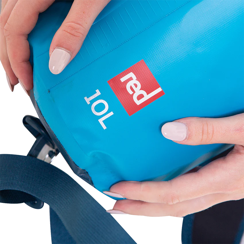 Red Waterproof Roll Top 10 Litre Dry Bag