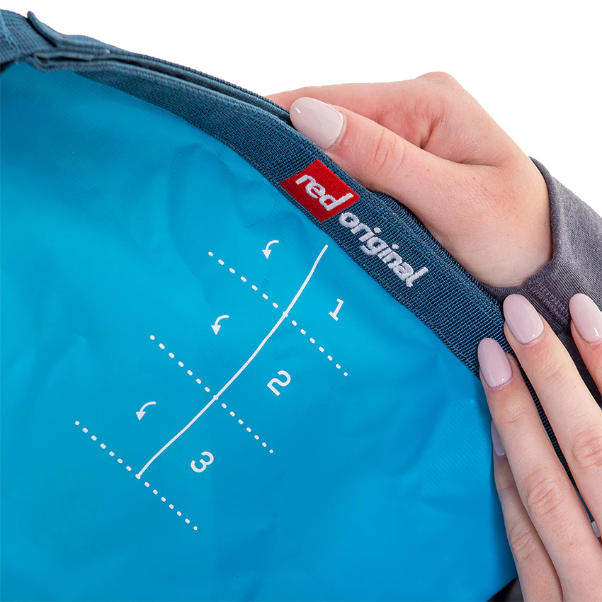 Red Waterproof Roll Top 10 Litre Dry Bag